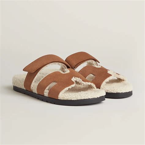 hermes chypre sandals fur|Hermes chypre sandals sale.